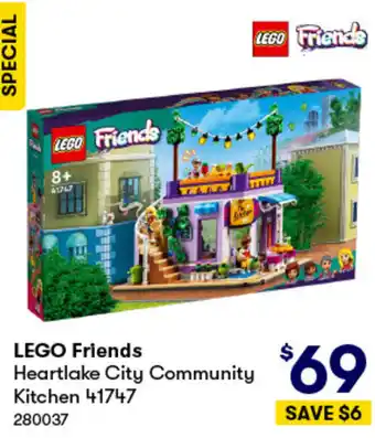 BIG W LEGO Friends Heartlake City Community Kitchen offer