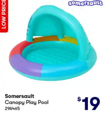 BIG W Somersault Canopy Play Pool offer