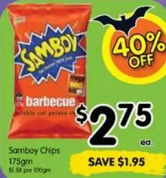 Samboy Chips 175gm