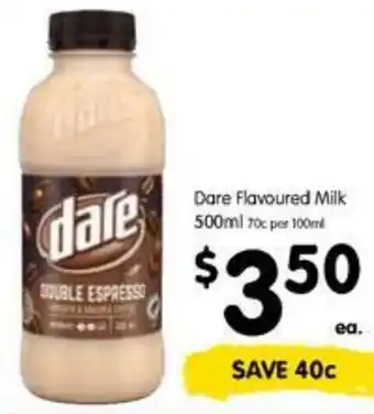 Spar Dare Flavoured Milk 500ml offer
