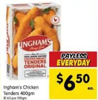 Ingham's Chicken Tenders 400gm