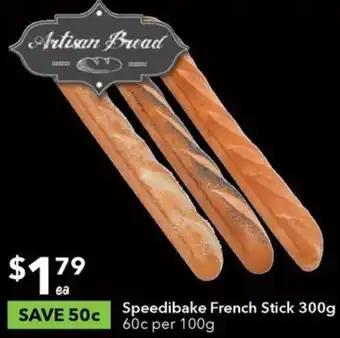 Ritchies Speedibake French Stick 300g offer