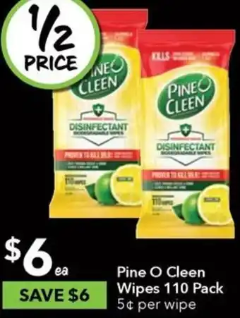 Pine O Cleen Wipes