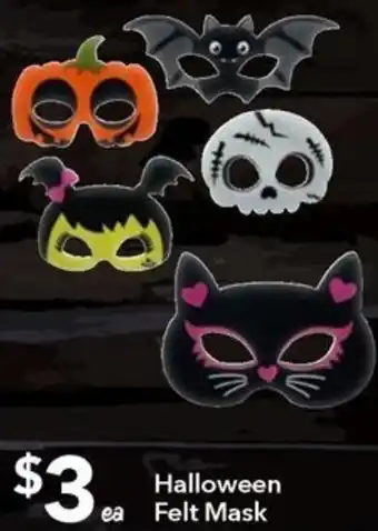 Ritchies Halloween Felt Mask offer