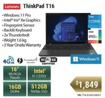 Lenovo ThinkPad T16