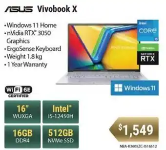 ASUS Vivobook X