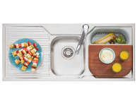 The Good Guys Oliveri 1 3/4 Bowl Sink and Tap Set offer