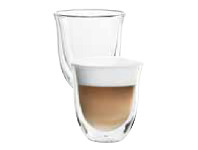 The Good Guys DeLonghi Cappuccino Thermo Glasses - 2 Pack offer