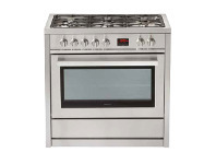 The Good Guys Technika 90cm Dual Fuel Upright Cooker offer
