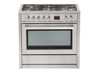 The Good Guys Technika 90cm Dual Fuel Upright Cooker offer