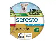 Advantage Seresto Collar Fleas & Ticks for Dogs and Puppies Up to 8kg