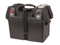 Battery Box with Voltmeter & USB Charger
