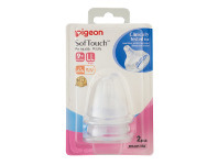 Pigeon Softouch Peristaltic + Wide Neck Teat LL - 2 pack
