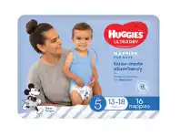 Pharmacy4Less Huggies Ultra Dry Nappies for Boys 16 Pack offer
