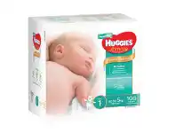 Pharmacy4Less Huggies Nappies Newborn Unisex Up to 5kg Jumbo 108 Pack offer