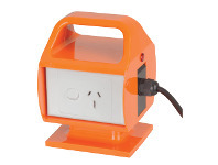 240V Portable RCD with Mains Plug Conversion