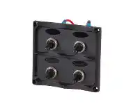 Switch Panels with LED Indicators - 4 Way