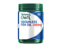 Nature’s Own Odourless Fish Oil 1000mg 400 Capsules