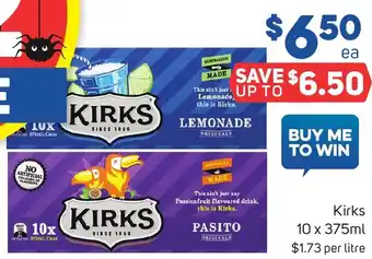 Foodland Kirks 10 x 375ml offer