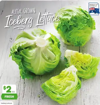 Foodland Iceberg Lettuce offer