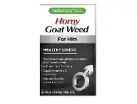 Star Discount Chemist Naturopathica Horny Goat Weed for Him+ Film Coated Tablets offer