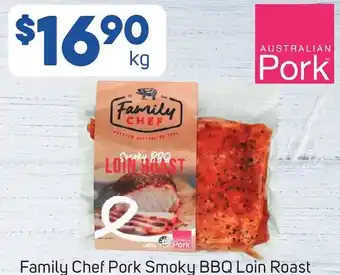 Foodland Family Chef Pork Smoky BBQ Loin Roast offer