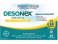 Star Discount Chemist Desonex Oral Antihistamine 20 Tablets offer