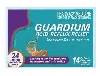 Star Discount Chemist Guardium Acid Reflux Relief Tablets 14 Enteric Coated Tablets offer