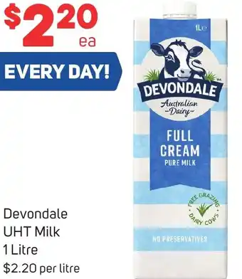 Foodland Devondale UHT Milk 1 Litre offer