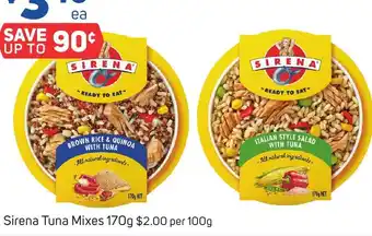 Foodland Sirena Tuna Mixes 170g offer
