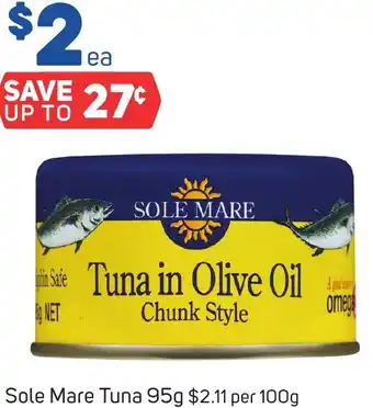 Foodland Sole Mare Tuna 95g offer