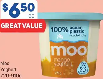 Foodland Moo Yoghurt 720-910g offer