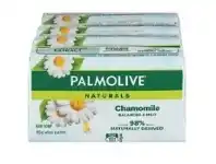 Palmolive Naturals Chamomile 4 pk Soap Green 90g