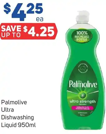 Foodland Palmolive Ultra Dishwashing Liquid 950ml offer
