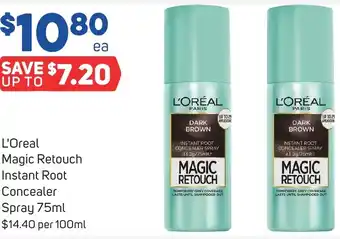 Foodland L'Oreal Magic Retouch Instant Root Concealer Spray 75ml offer
