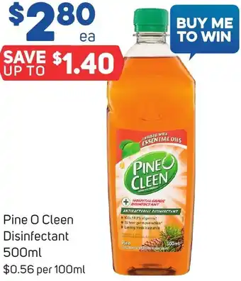 Foodland Pine O Cleen Disinfectant 500ml offer
