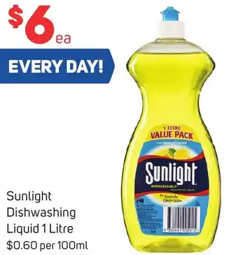 Sunlight Dishwashing Liquid 1 Litre