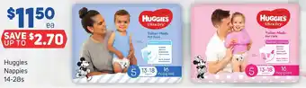 Foodland Huggies Nappies 14-28s offer
