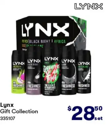 BIG W Lynx Gift Collection offer