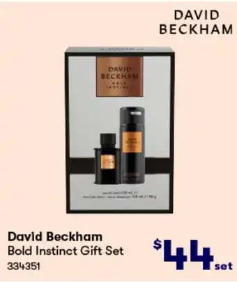 BIG W David Beckham Bold Instinct Gift Set offer