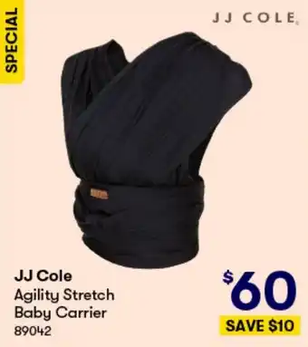 BIG W JJ Cole Agility Stretch Baby Carrier offer
