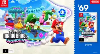 BIG W SUPER MARIO BROS. WONDER offer