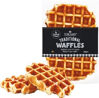 Woolworths Toscano Waffles 360g Pk 4 offer