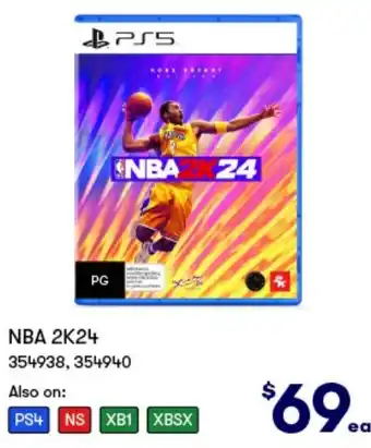 BIG W NBA 2K24 offer