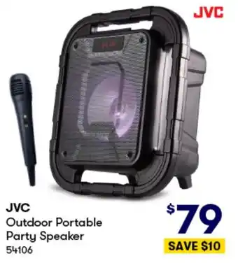 BIG W JVC Outdoor Portable Party Speaker offer