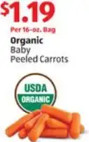 Organic Baby Peeled Carrots