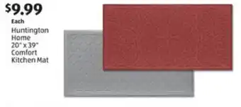 ALDI Each Huntington Home 20" x 39" Comfort Kitchen Mat offer
