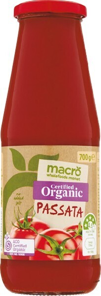 Woolworths Macro Organic Passata 700g offer