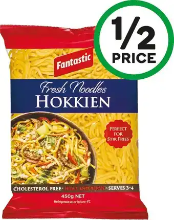 Woolworths Fantastic Noodles Varieties 450g u2013 From the Fridge offer