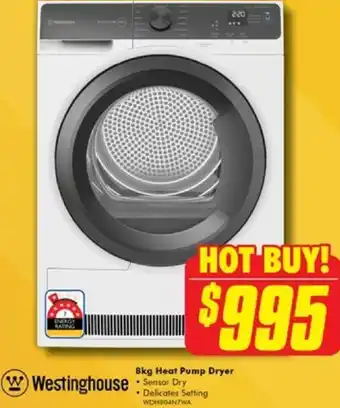 The Good Guys 8kg Heat Pump Dryer offer